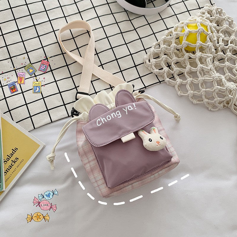 Drawstring Cute For Class Fashion Soft Shoulder Bags