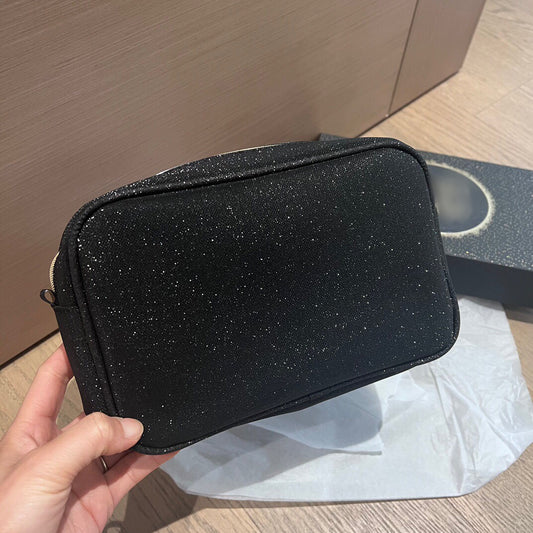 Overseas Counter Large Shiny Christmas Gift Cosmetic Bags