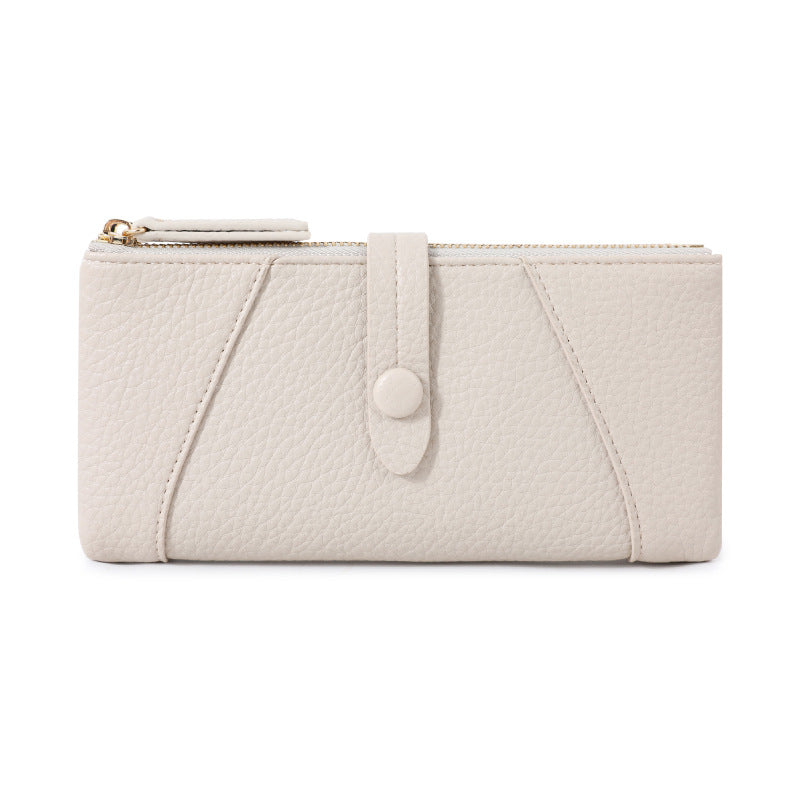 Women's Long Super Soft Flip Multiple Slots High Sense Ladies Wallet