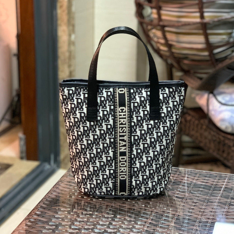 Simple Letters Korean Style Portable Personal Hygiene Cosmetic Bags