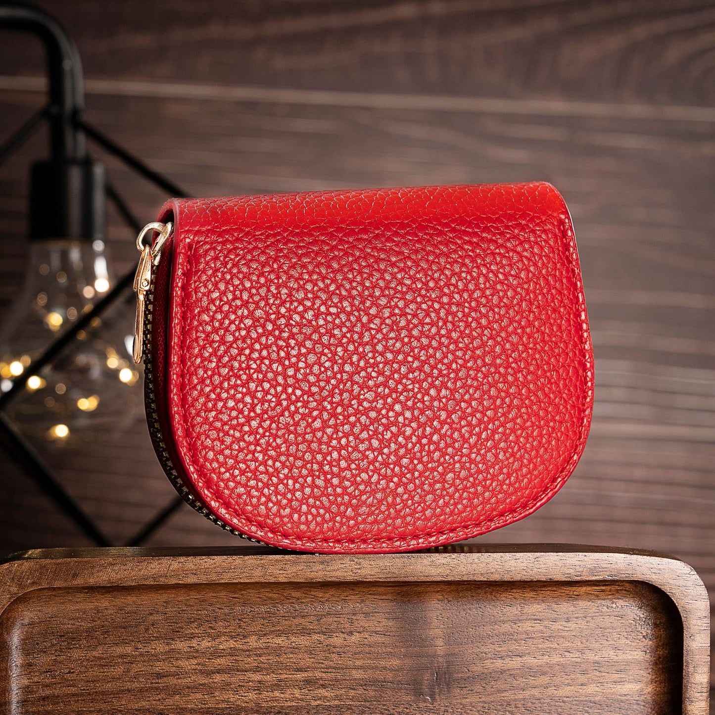 Style Fresh Shell Semicircle Expanding Multiple Card Holder