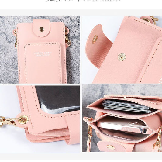 Classy Women's Mobile Touch Screen Mini Phone Bags