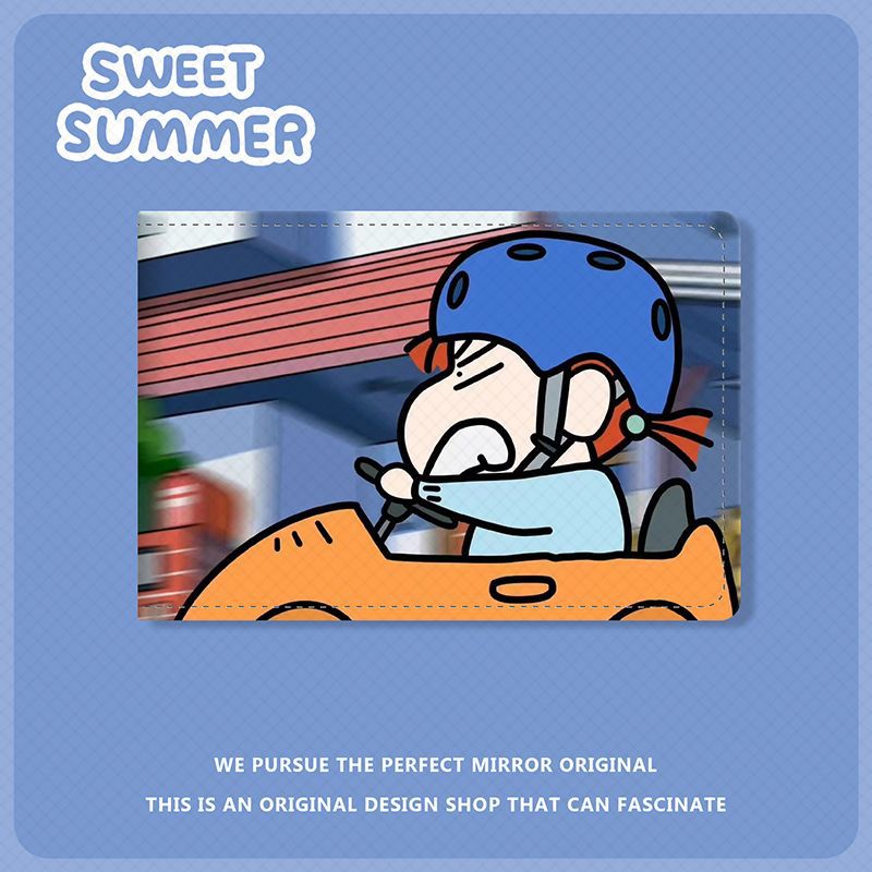 Crayon Driving License Protective Cover Motor Vehicle Card Holder