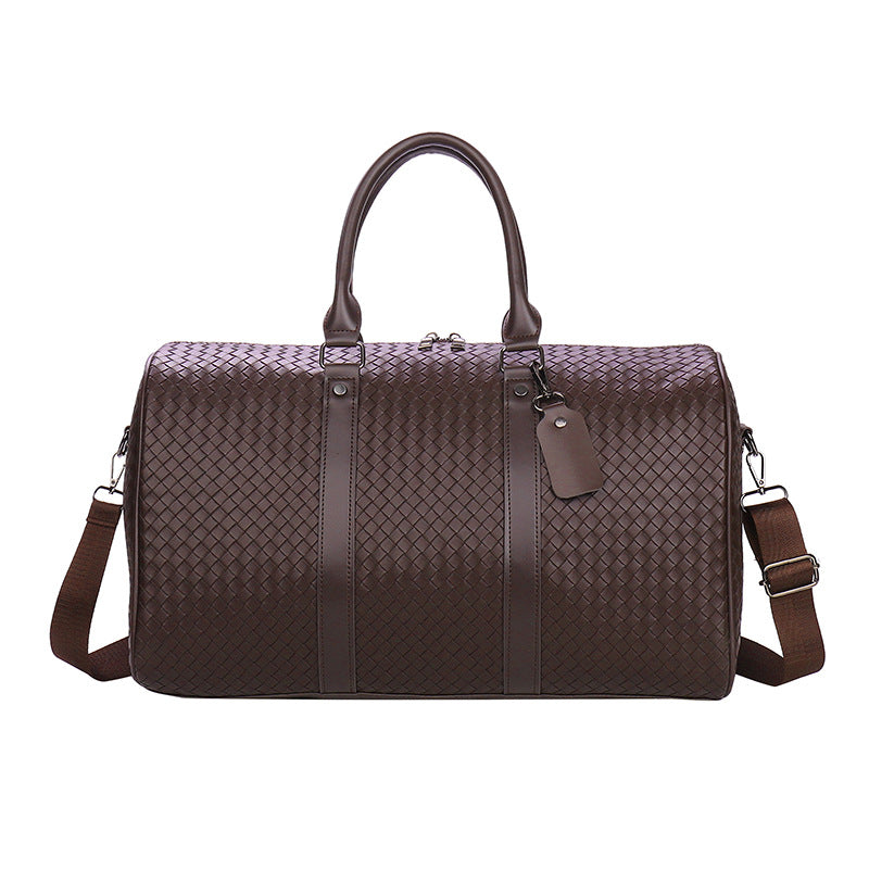 Men's Woven Short Business Trip Large Capacity Travel Bags
