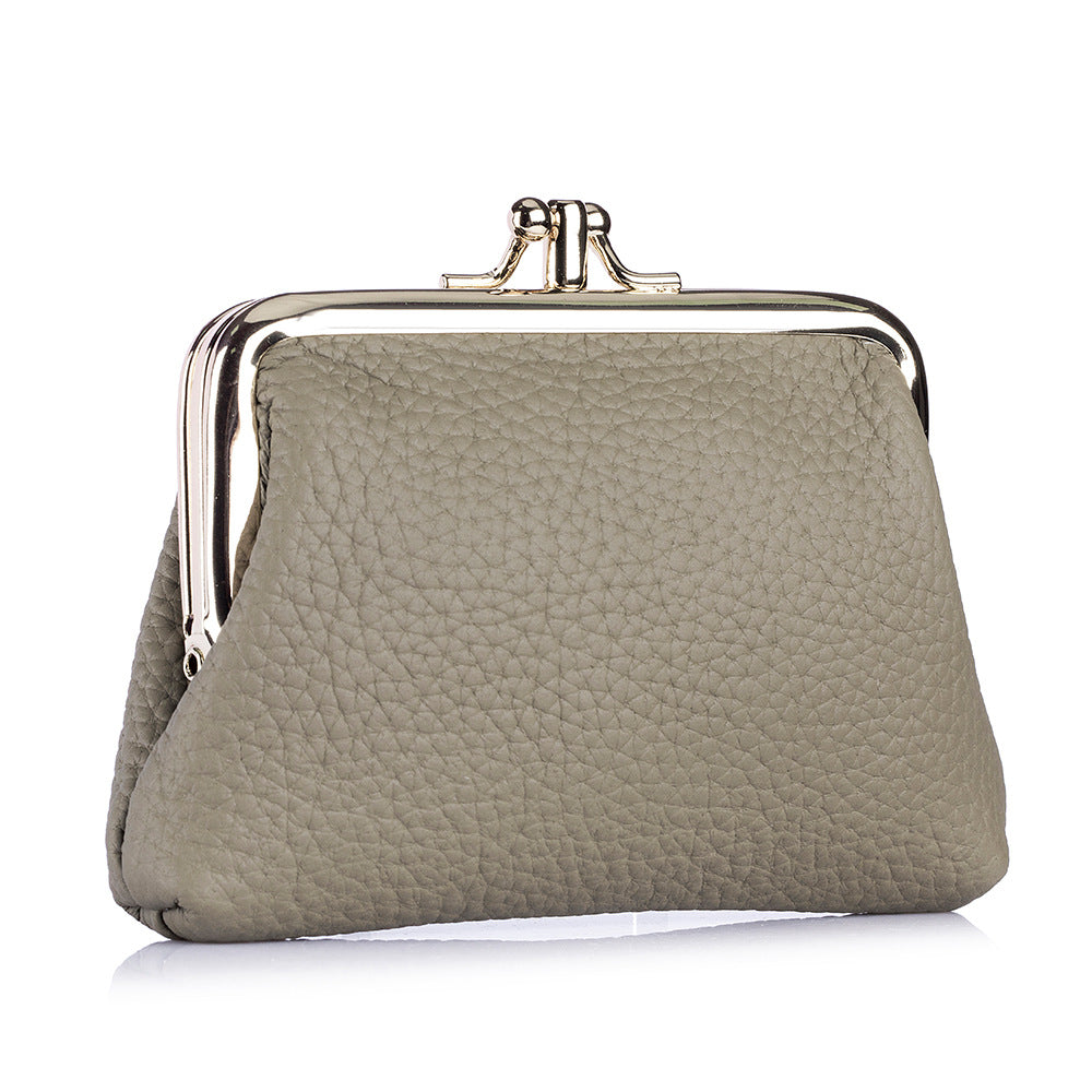 Cool Mini First Layer Cowhide Storage Coin Purses