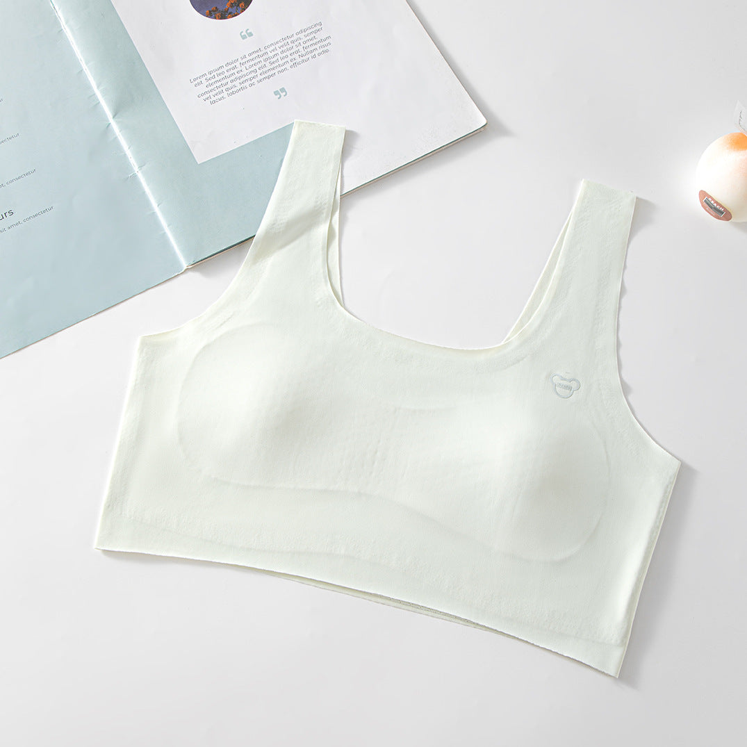 Children's Puberty Fixing Cup Middle School High Elastic Comfortable Bras