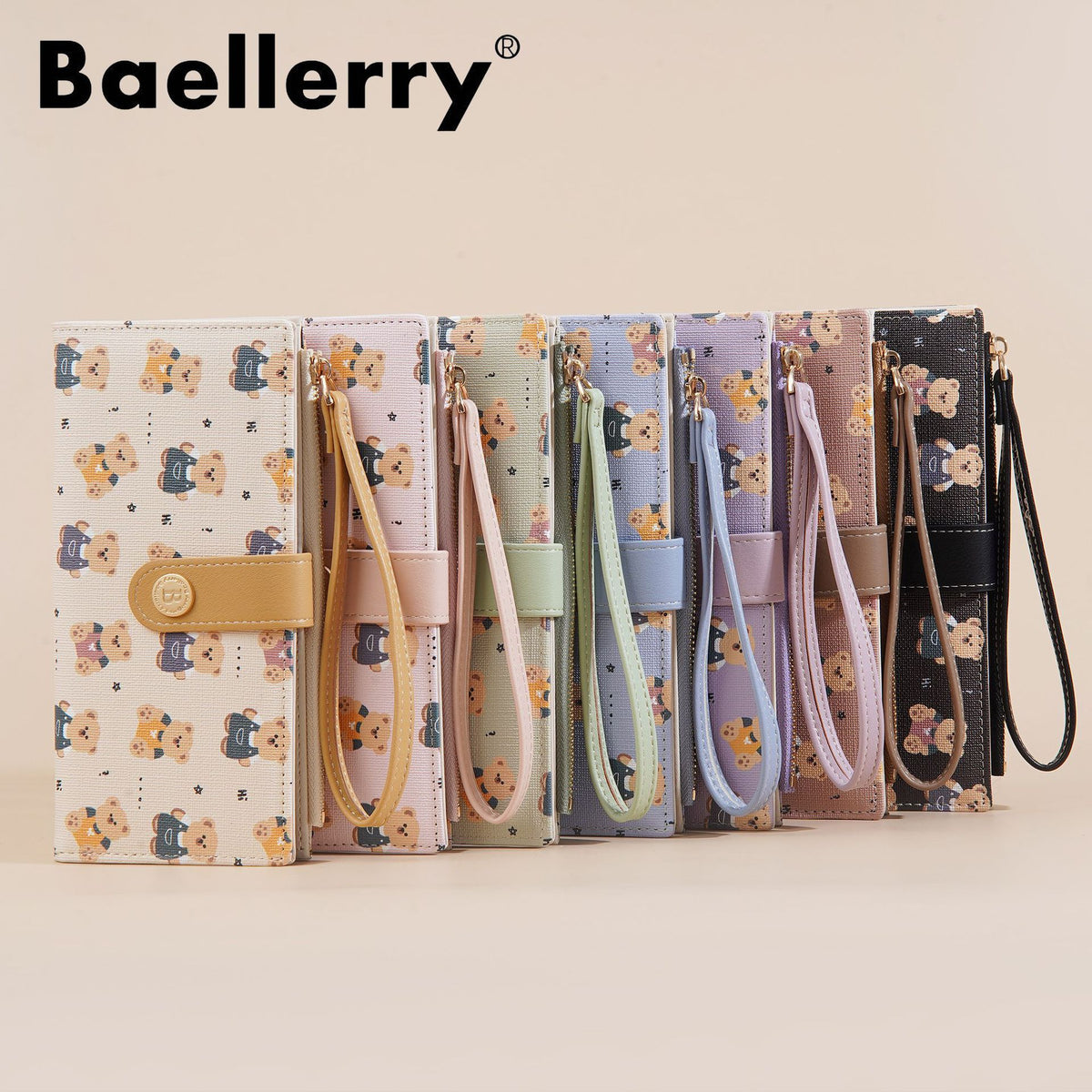 Women's Multiple Slots Portable High Sense Simple Ladies Wallet