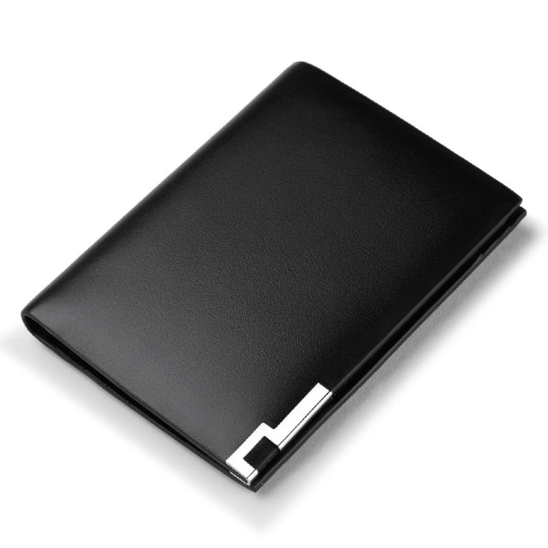 Men's Emperor Paul Short License Genuine Leather Coin Purses
