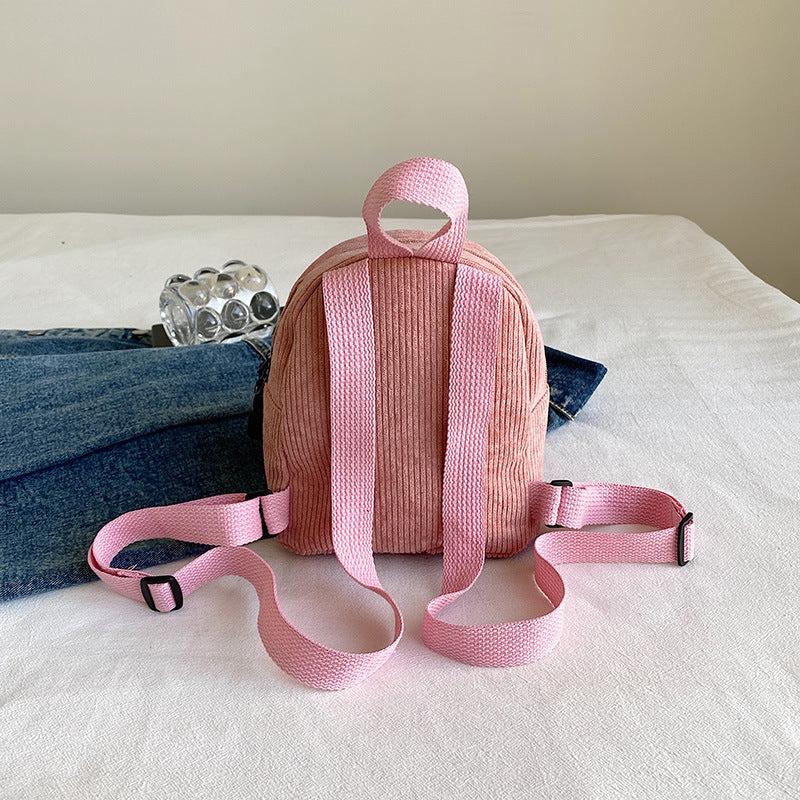 Attractive Women's Slouchy Corduroy Mini Leisure Crossbody Bags