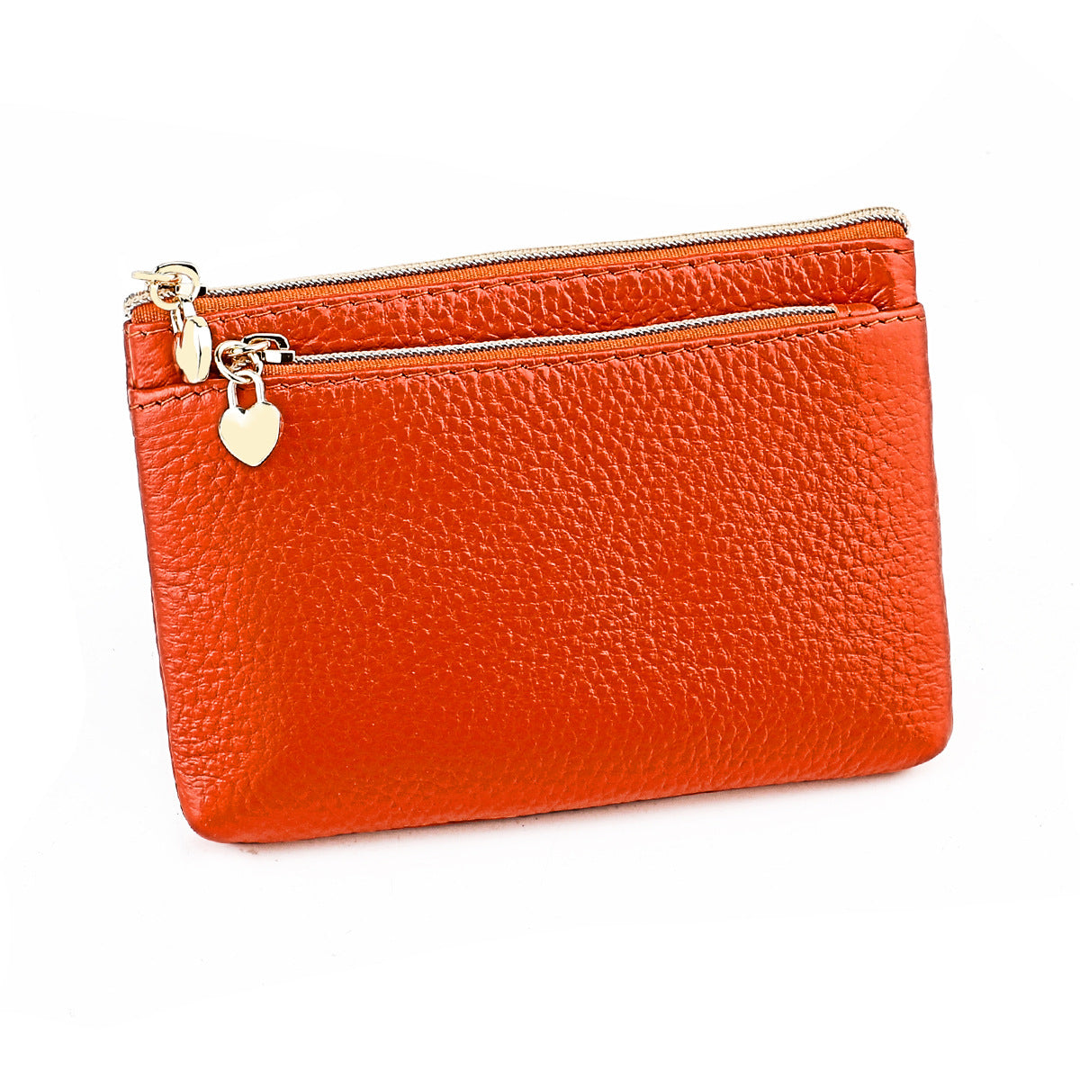 Women's Slouchy Leather Car Multifunctional Compact Coin Purses