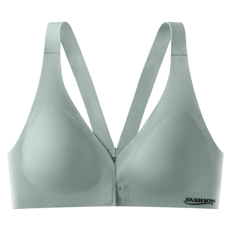 Women's Row Buttons Adjustable Push Up Pair Of Beauty Everyday Bras