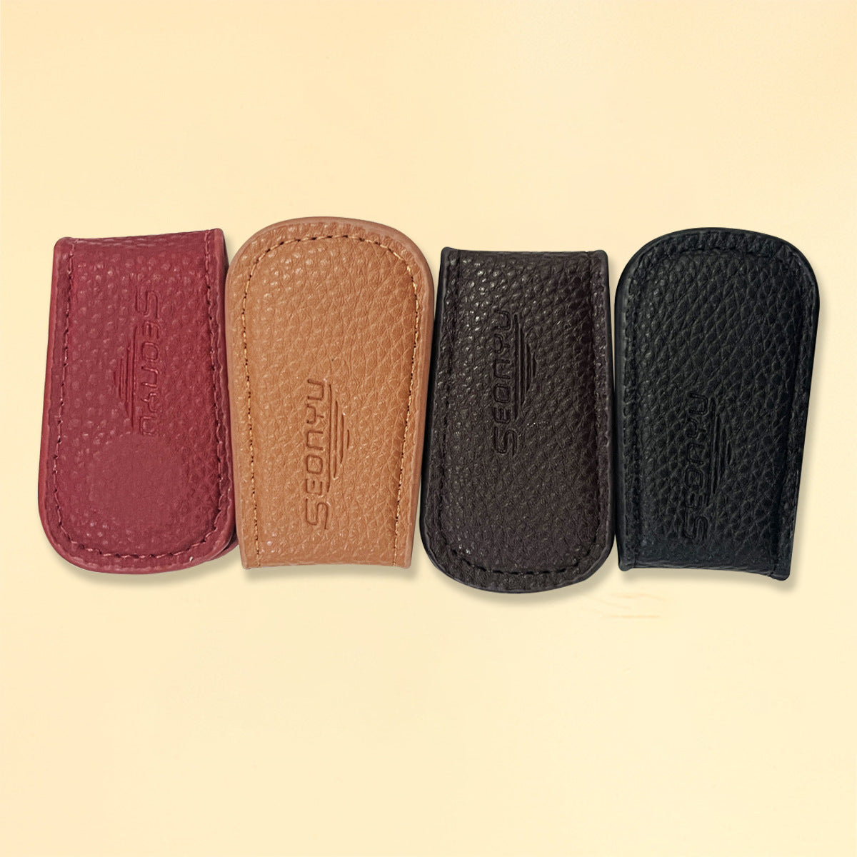 Magnet Leather Vintage First Layer Cowhide Strong Magnetic Men's Wallets