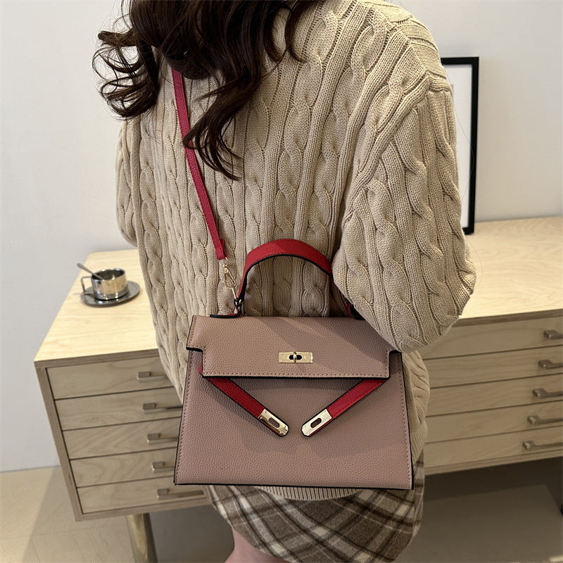 Women's Korean Texture Fashion Simple Large Capacity Portable Bags