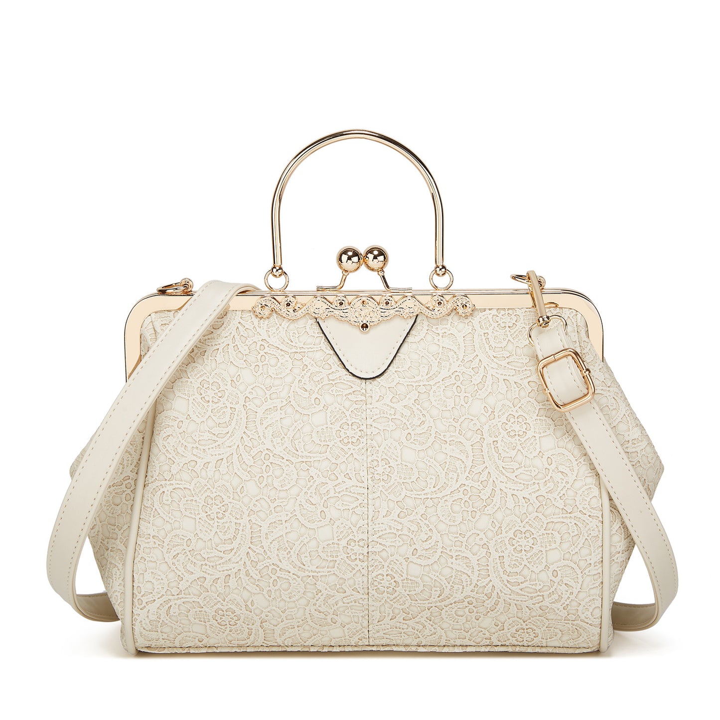 Women's Fashion Clip Oily Leather Spanish Bags