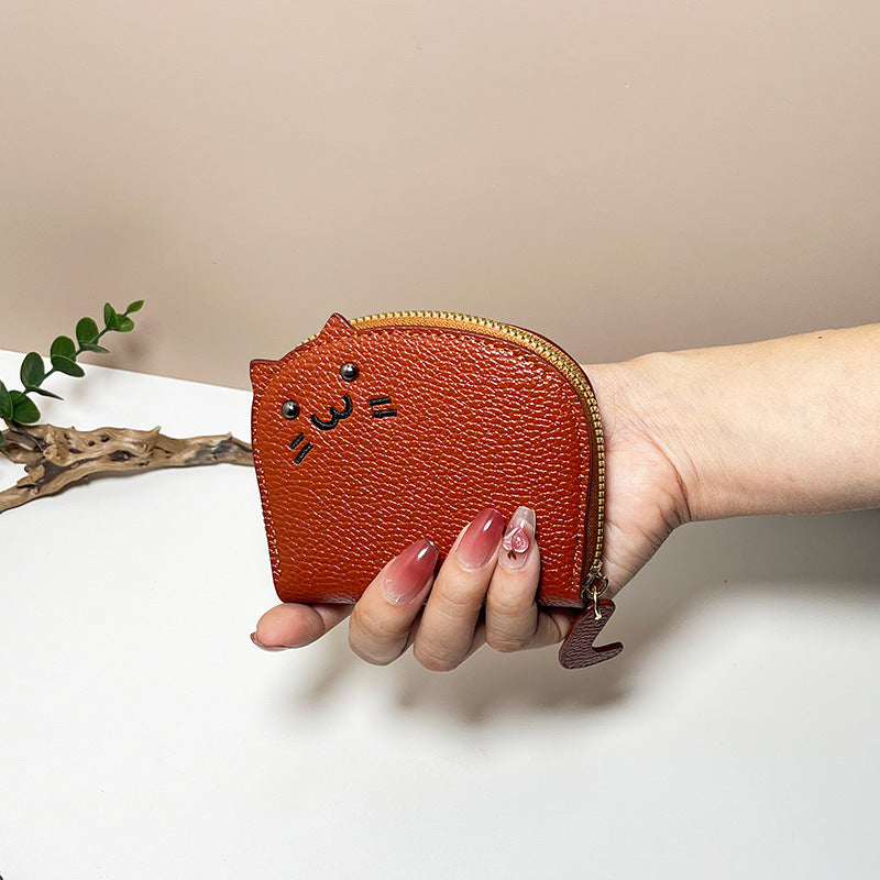 Women's Cute Multiple Slots Advanced Cartoon Change Card Holder