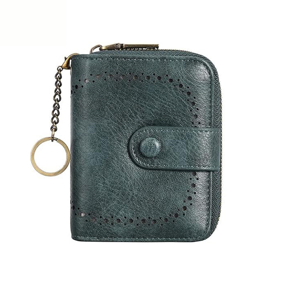 Women's Swiping Short Hollow Vintage Organ Ladies Wallet