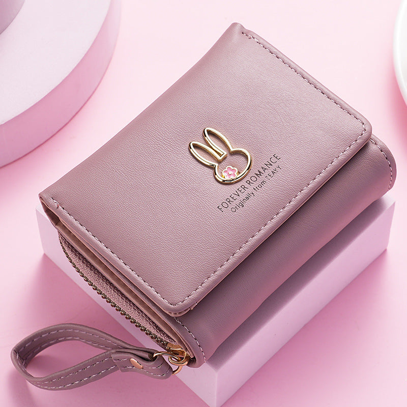 Pretty Classic Stylish Multifunctional Textured College Ladies Wallet