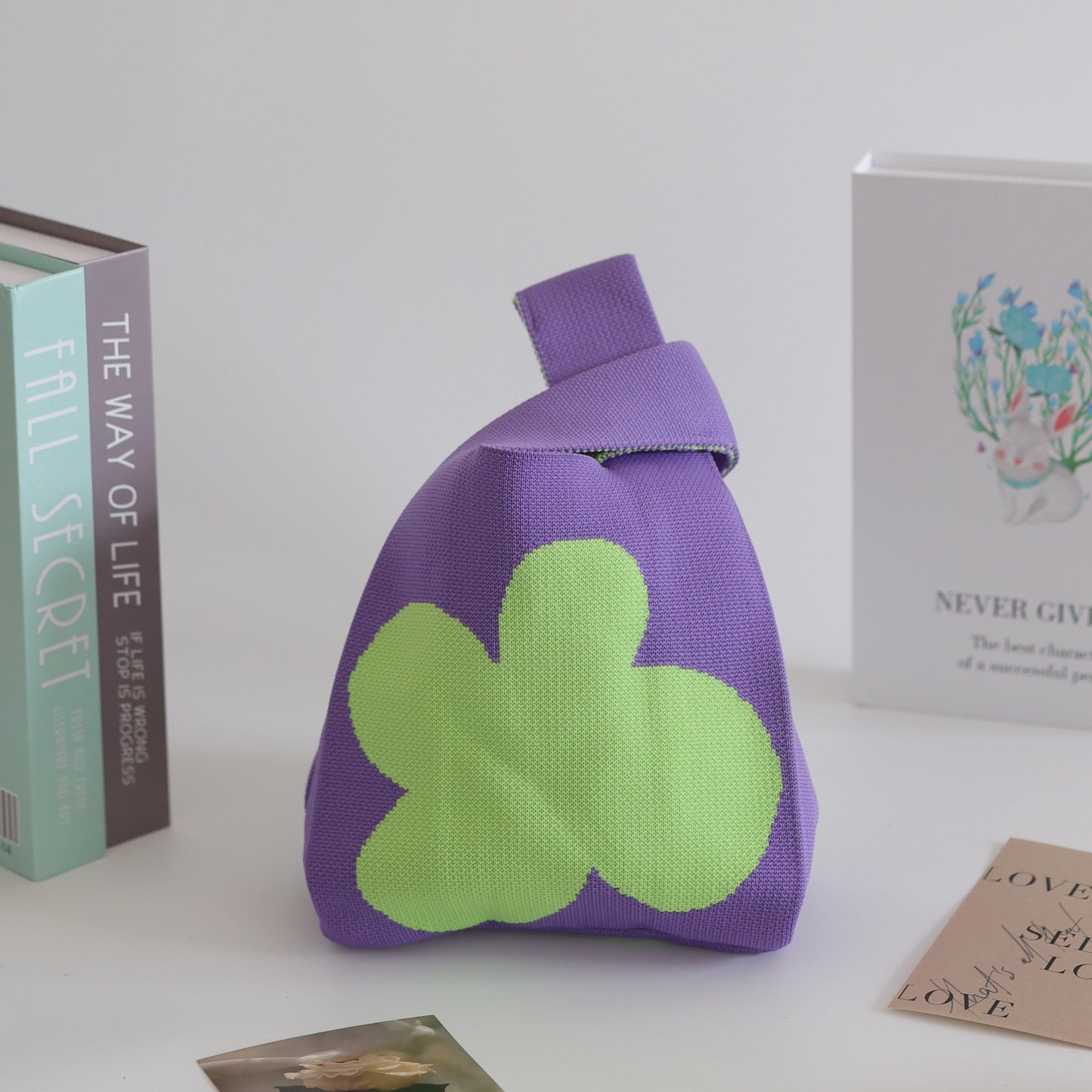 Unique Women's Knitted Woven Vest Simple Handbags