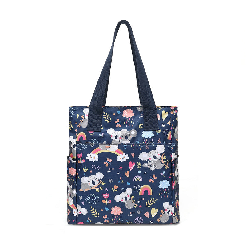 Mummy Portable Shopping Waterproof Printing Buggy Mother Women's Shoulder Bag