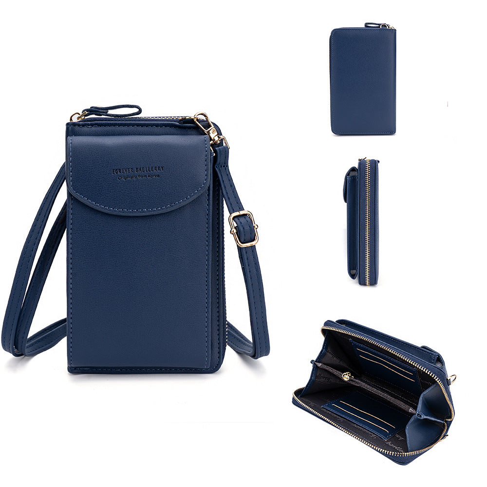 New Women's Mobile Korean Style Short Ladies Wallet