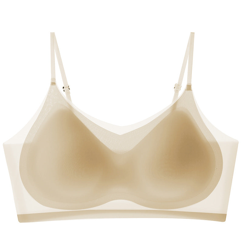 Women's Seamless Back Shaping Breathable Breasts Contracting Everyday Bras