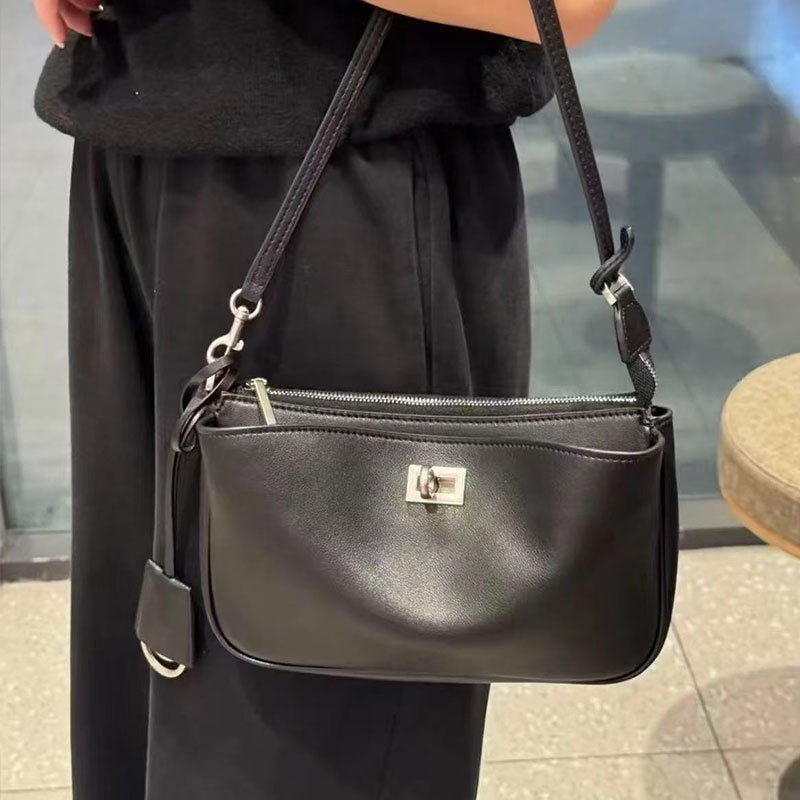Women's First Layer Cowhide Kelly Cow Leather Women's Shoulder Bag