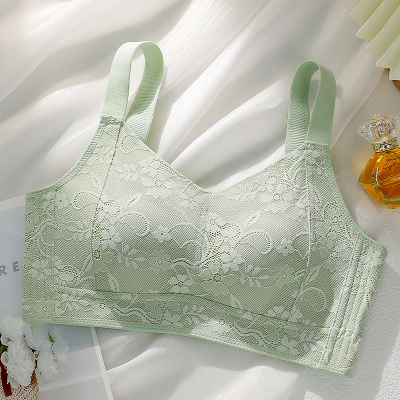 Big Breast Underwear Comfortable Holding Push Up Breathable Rabbit Bras
