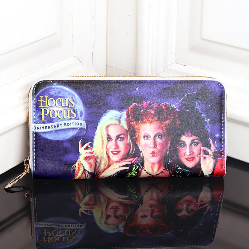 Jack Sally Christmas Night Shock Skull Men's Wallets