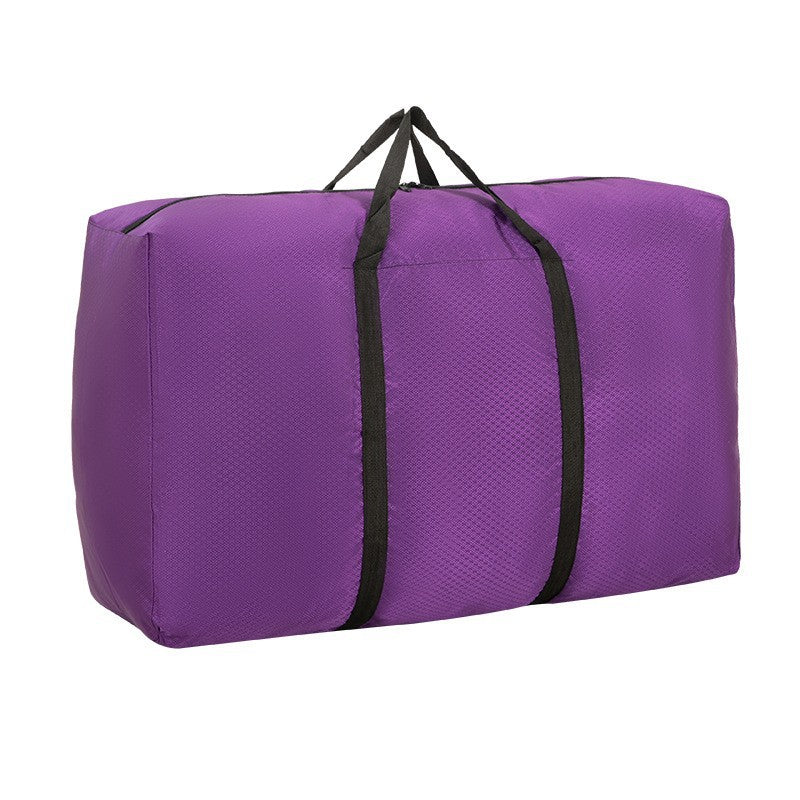Cloth Moving Solid Color Woven Capacity Portable Travel Bags