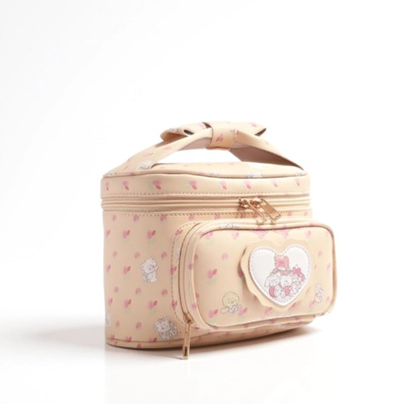 Large Capacity Cartoon Printing Storage Good-looking Makeup Bag