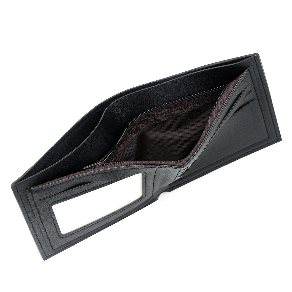 Men's Creative Retro Hunter Short Open Men's Wallet