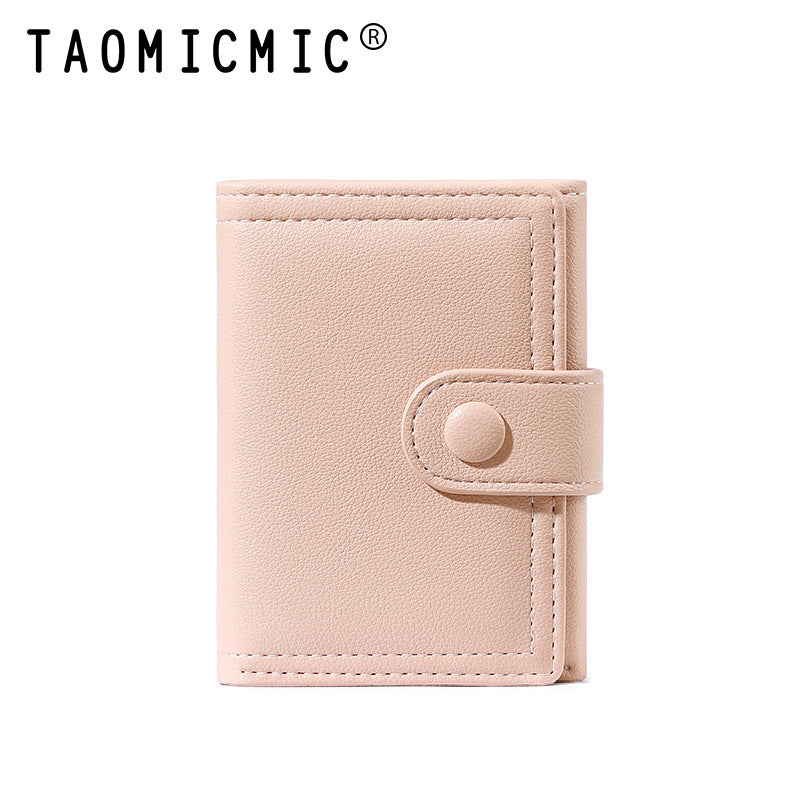 Women's Fashion Short Integrated Hand-held Vietnam Ladies Wallets