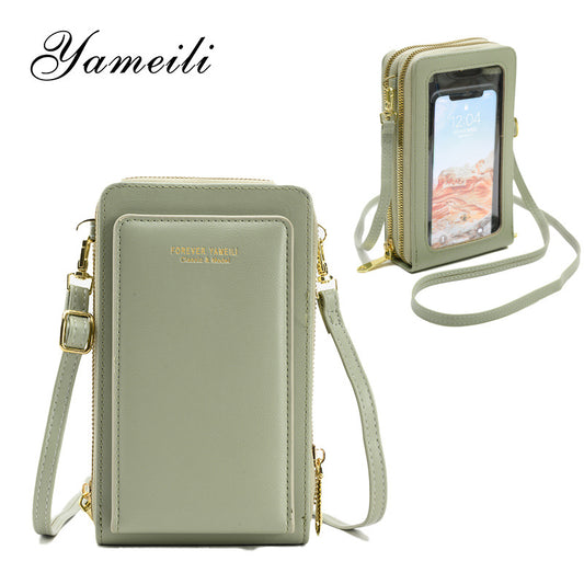 Touch Screen Zipper Spring Shot Korean Bags