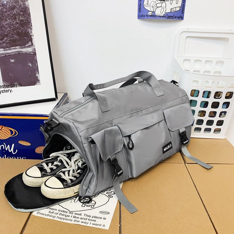 Men's Large Capacity Korean Style Waterproof Oxford Travel Bags