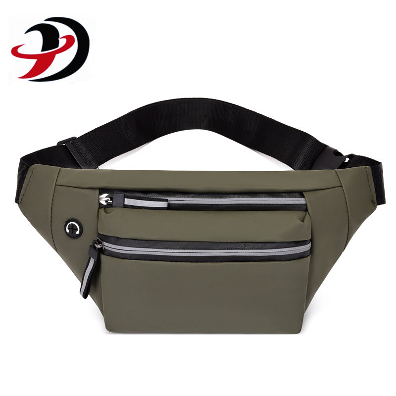 Men's Innovative Nylon Waterproof Large Capacity Men's Waist Packs