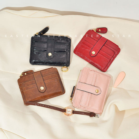 Charming Domestic Retro Minimalist Exquisite Korean Card Holder