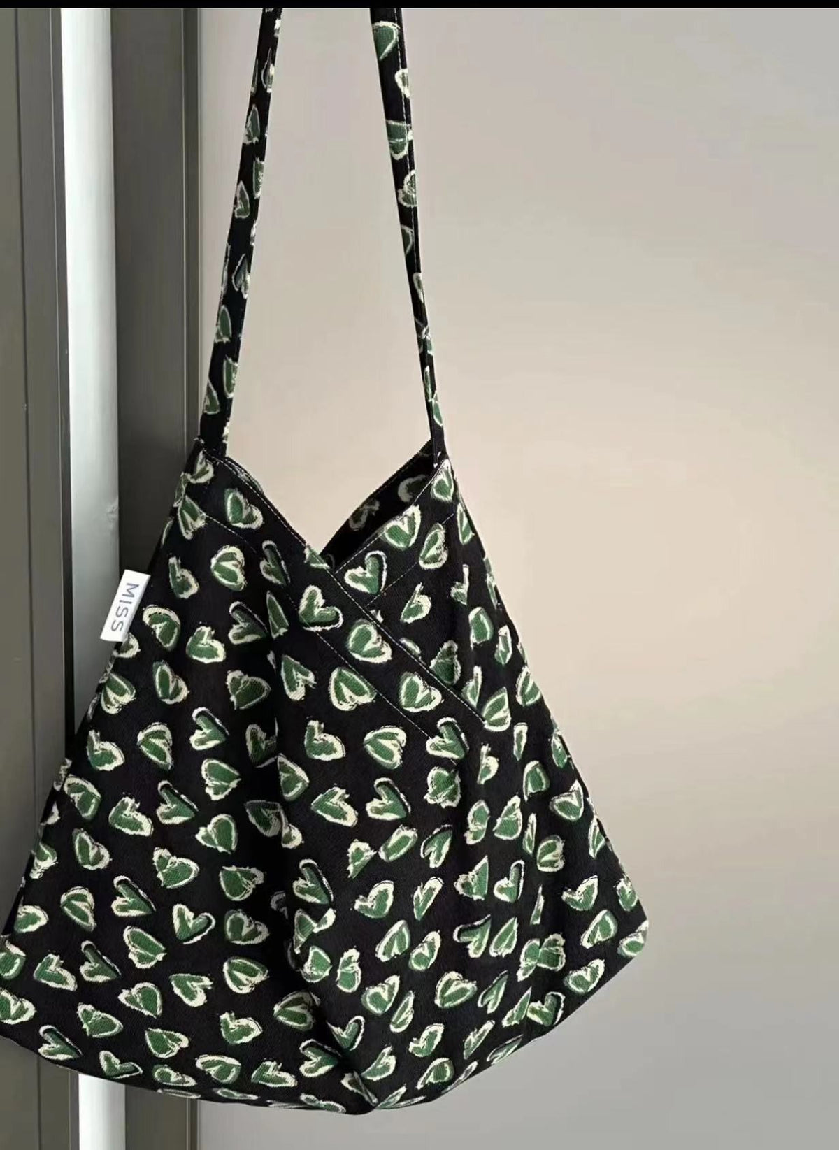 Canvas Leopard Print Floral Song White Zhang Prosperous Women's Shoulder Bag