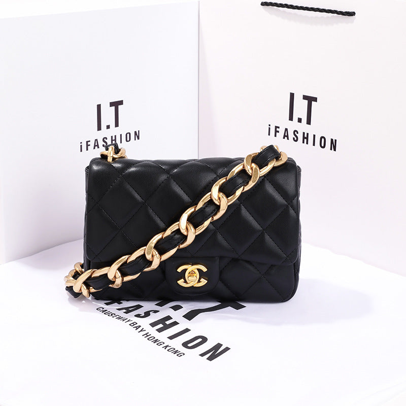 Women's Fashionable Classic Style Soft Leather Fat Women's Messenger Bag