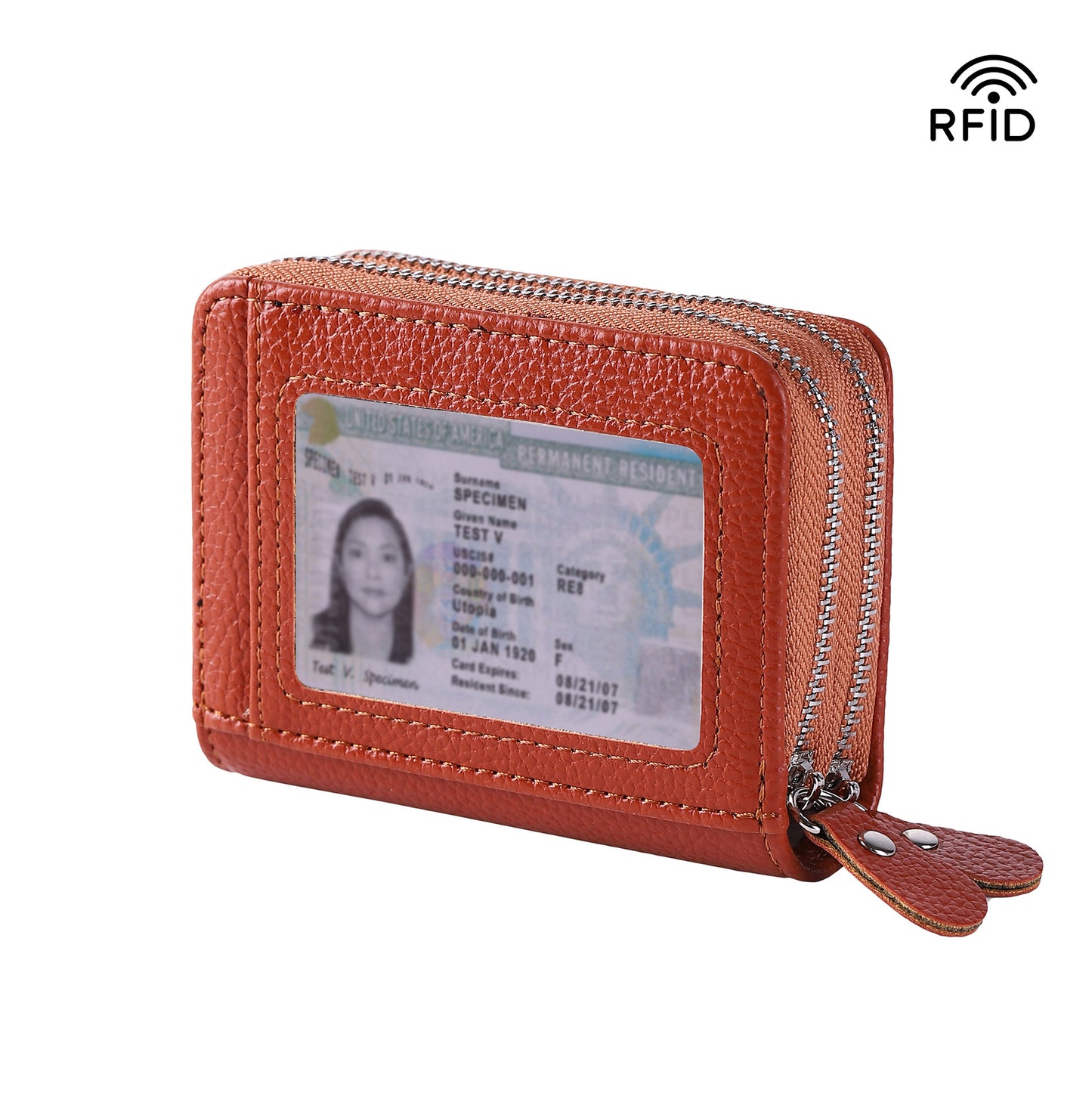 Women's Double Layer Multiple Slots High Sense Card Holder