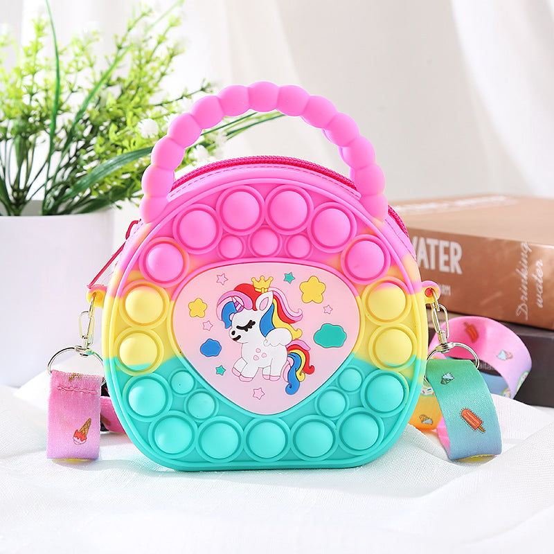 Mouse Killer Pioneer Cartoon Princess Silicone Decompression Coin Purses