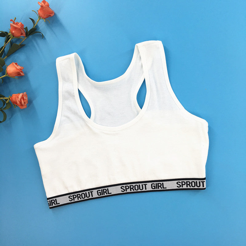 Side Work Back Fashion Teenage Puberty Underwear 2 Without Tanks Camis