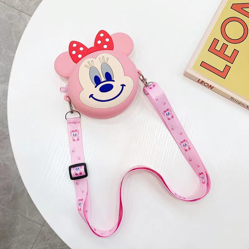 Men's & Children's & Silicone Soft Girlish Storage Cute Bags