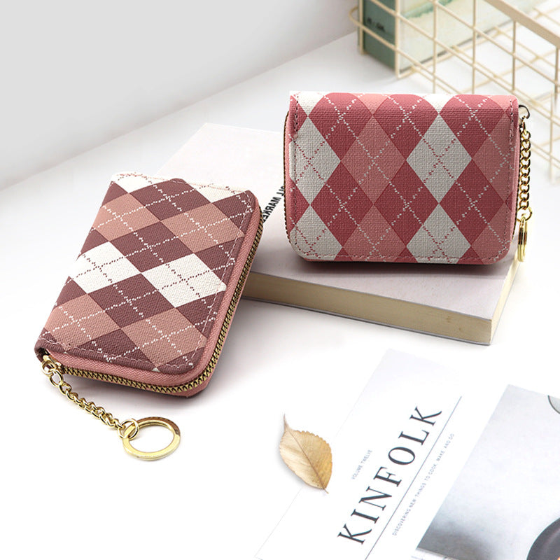 Female High Sense File Large Capacity Card Holder