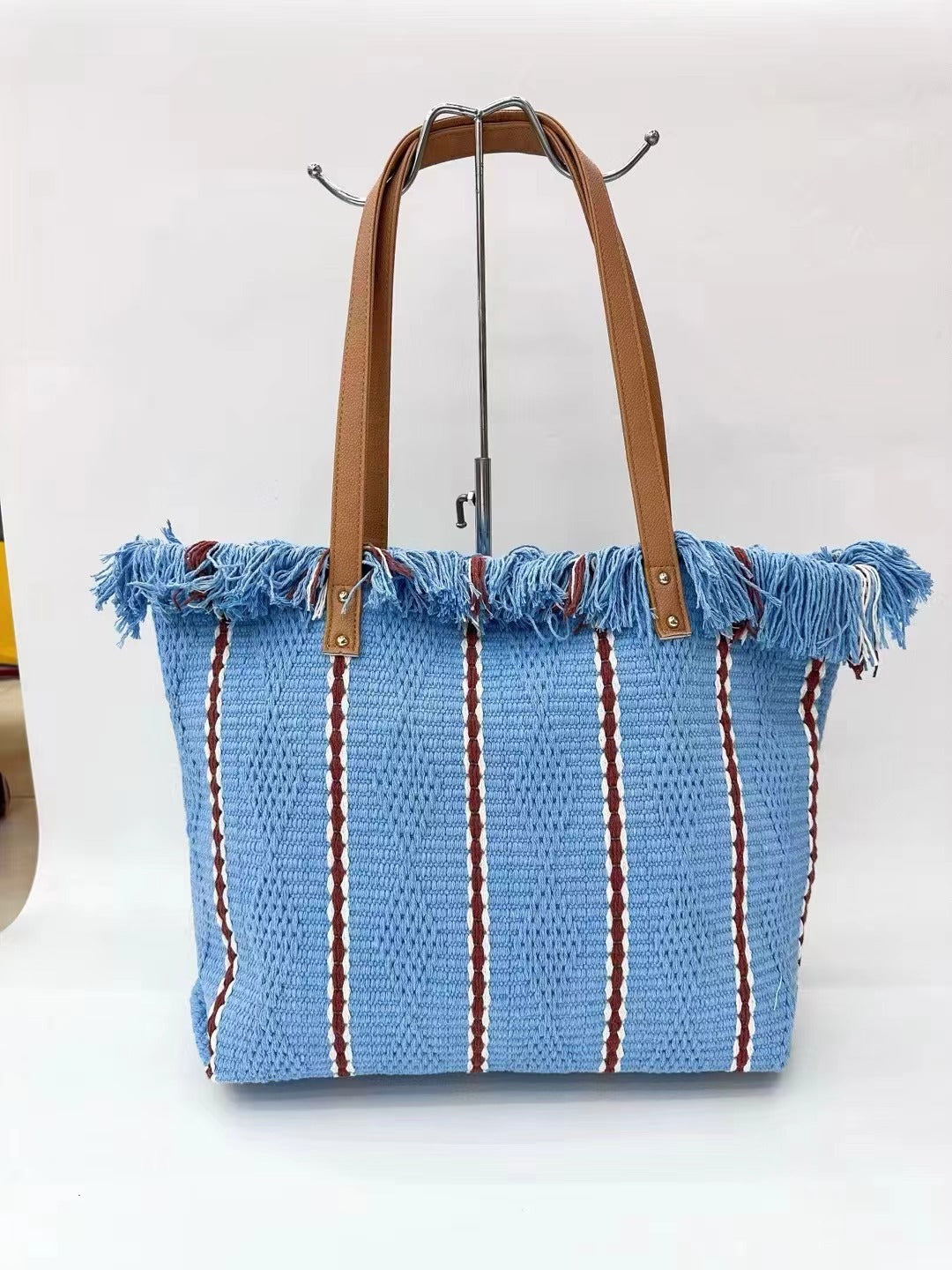 Women's Beach Big Fashion Simple Tassel Mummy Shoulder Bags