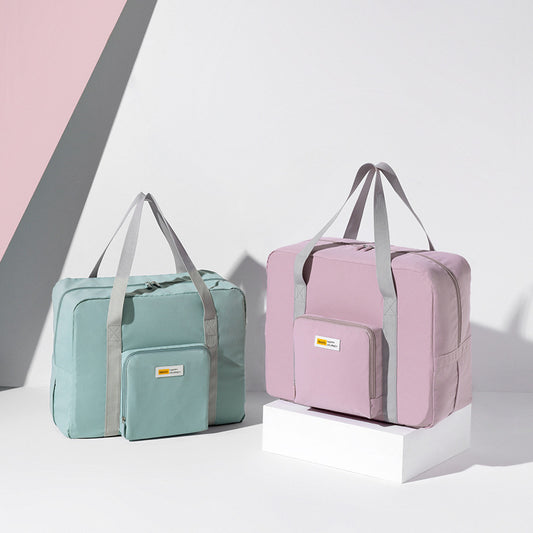 Folding Large Capacity Expansion Buggy Hand-held Travel Bags