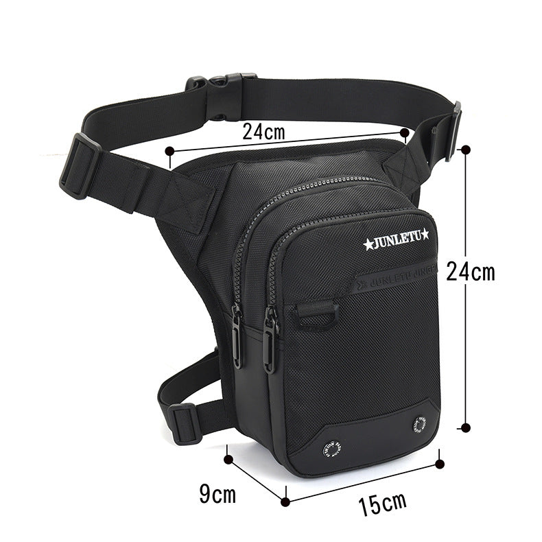 Close-fitting Large Capacity Motorcycle Riding Leg Men's Waist Packs