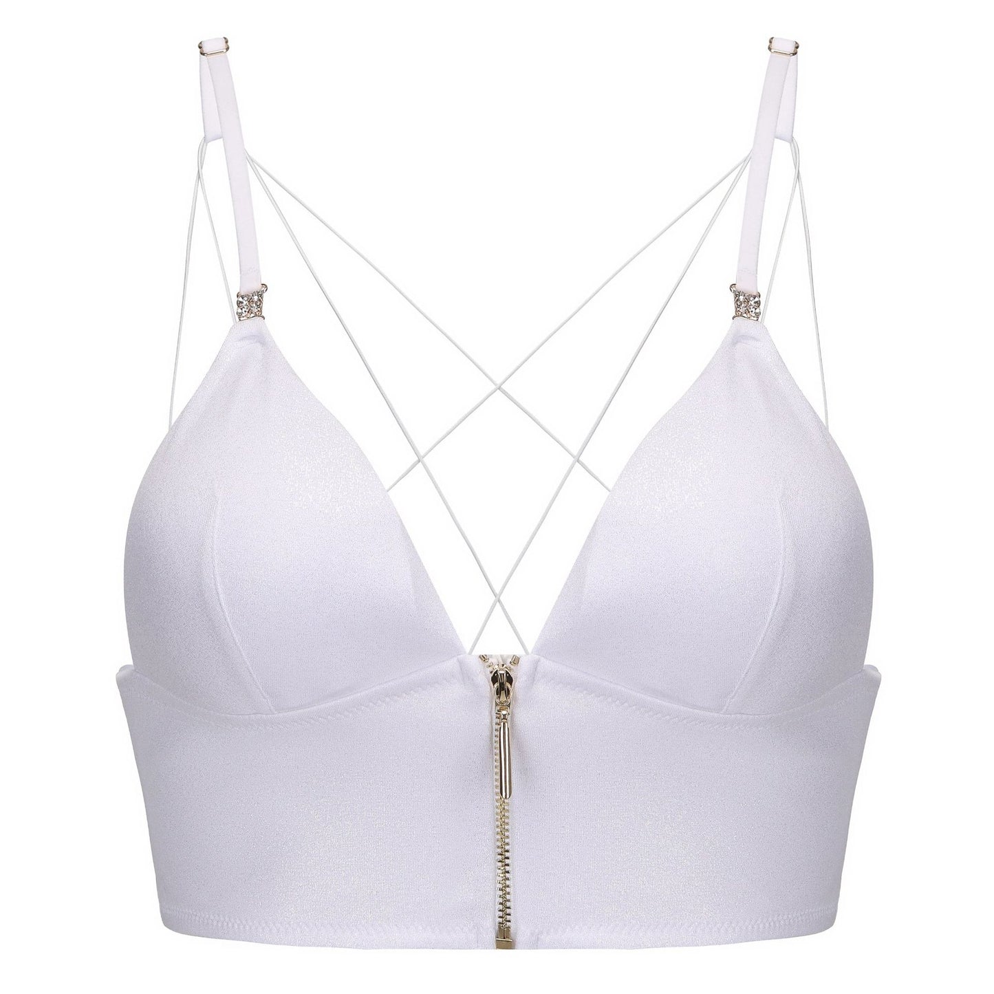 Women's Underwear Thin Spaghetti Strap Buckled Front Shaped Back Lingerie Sets