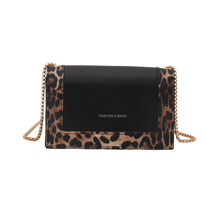Women's Beautiful Personality Leopard Print Retro Western Style Bags