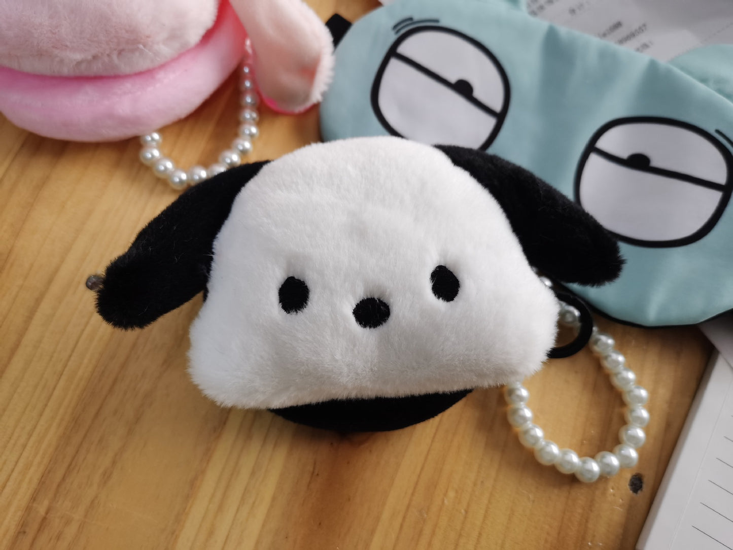 Children's Pendant Plush Creative Mini Clow Storage Coin Purses