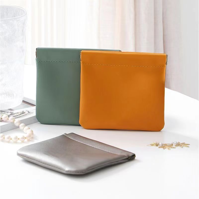 Mini Earrings Necklace Jewelry Storage Can Be Makeup Bag